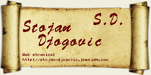 Stojan Đogović vizit kartica
